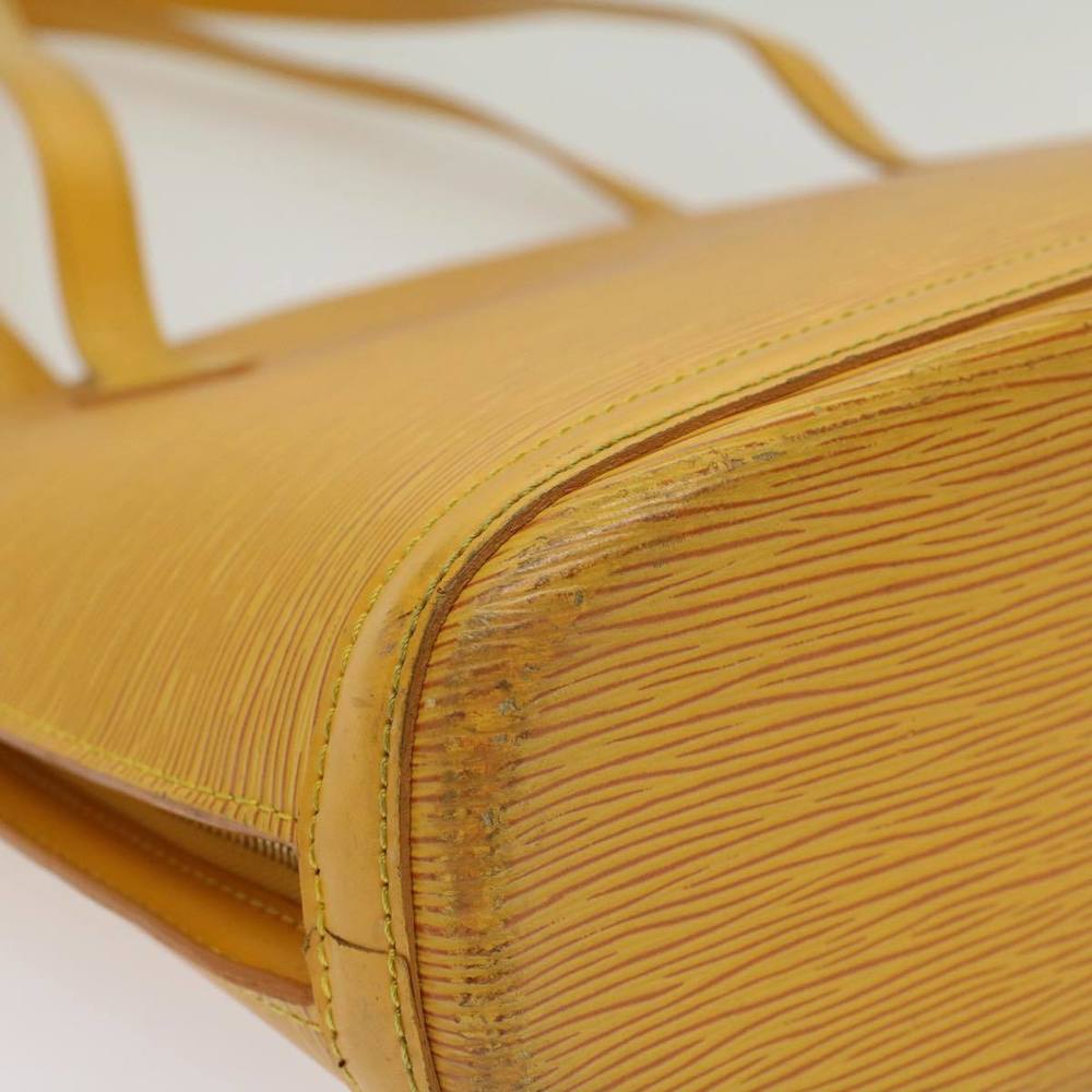 LOUIS VUITTON Epi Lussac Shoulder Bag Yellow M52289 LV Auth bs7593 - Picture 14 of 16